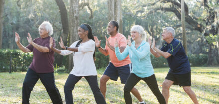 Tai chi and qi gong